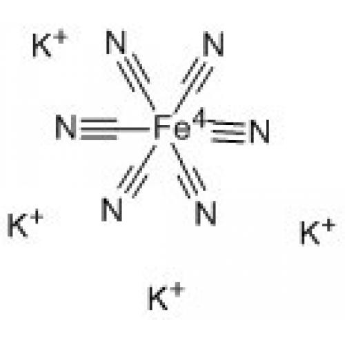 亚铁氰化钾/黄血盐/六氰基高铁II酸钾 三水合物 Potassium hexacyanoferrateII trihydrate   13943-58-3